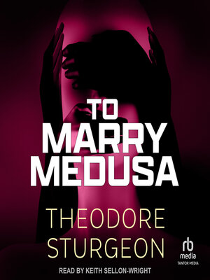 cover image of To Marry Medusa